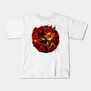 Fire  And Two Man Kids T-Shirt